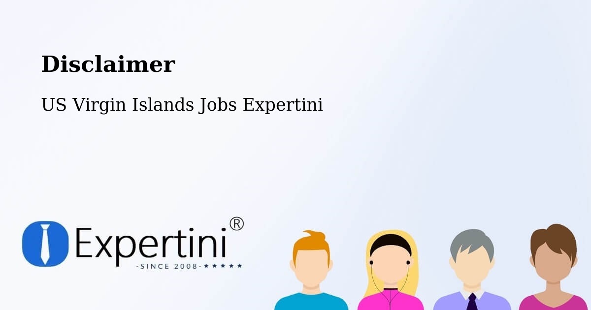 Disclaimer – West End - US Virgin Islands Jobs Expertini